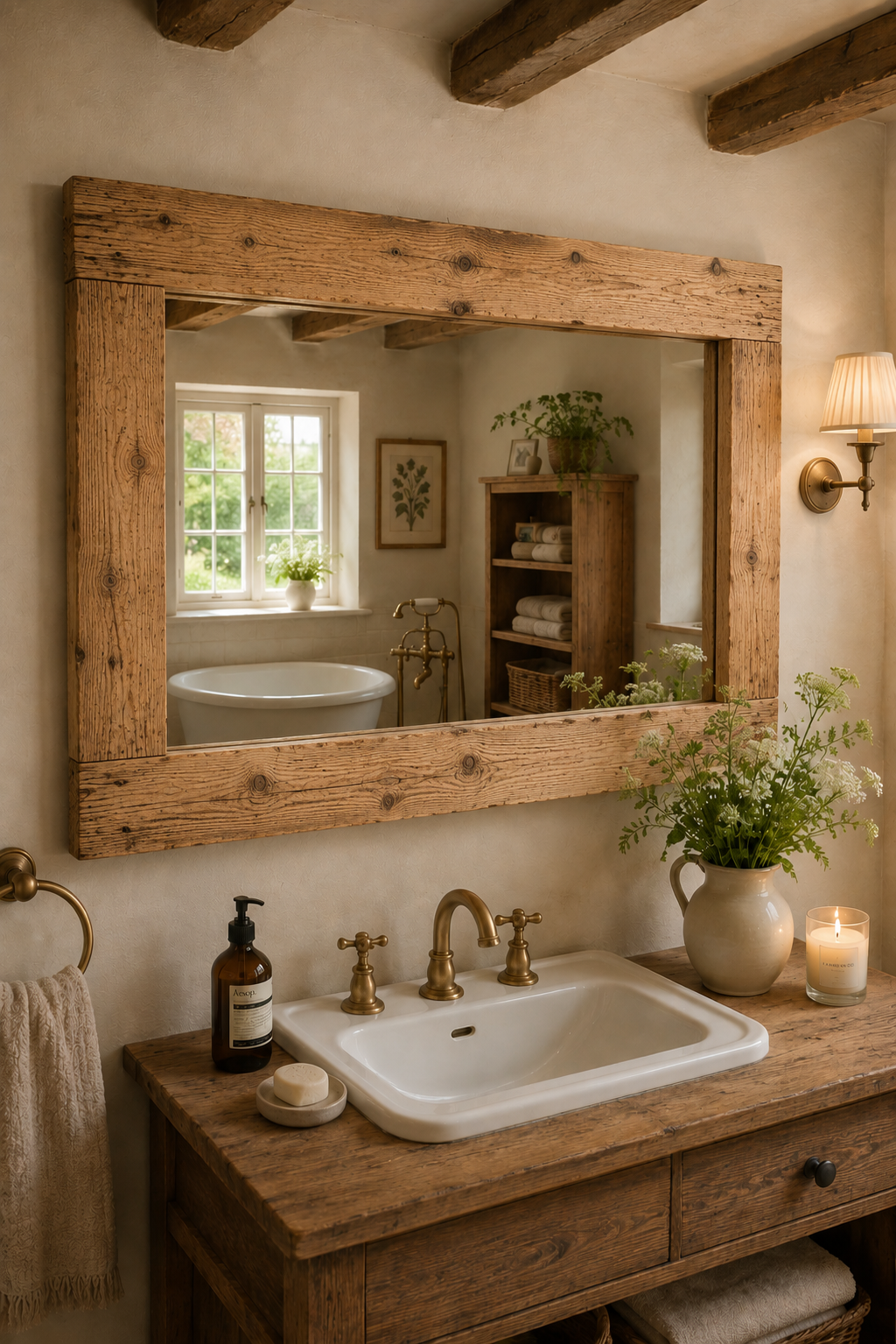 Reclaimed Wood Mirror