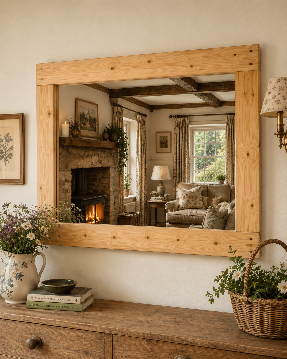 Reclaimed Wood Mirror