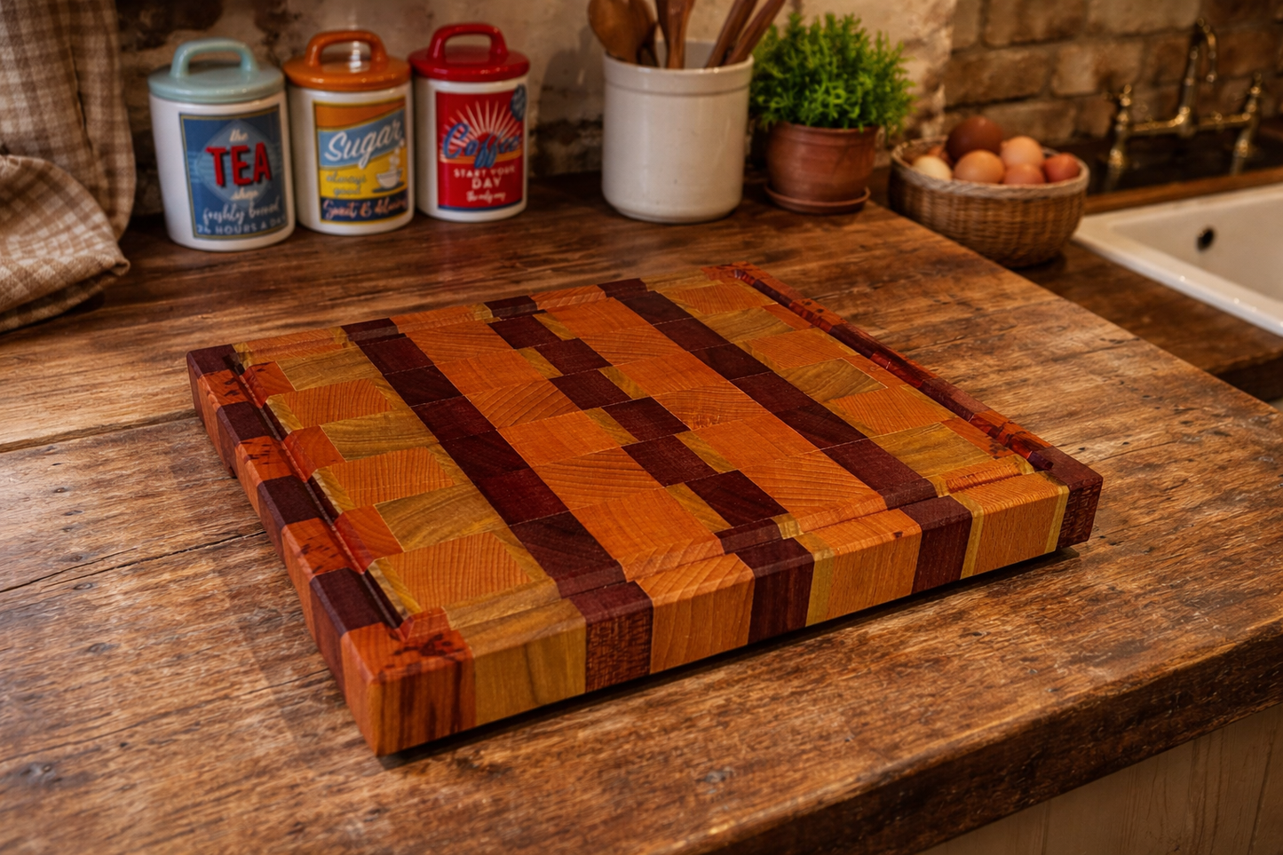 End Grain Cutting Board