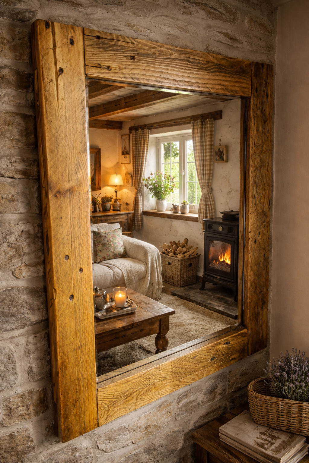 Reclaimed Wood Mirror