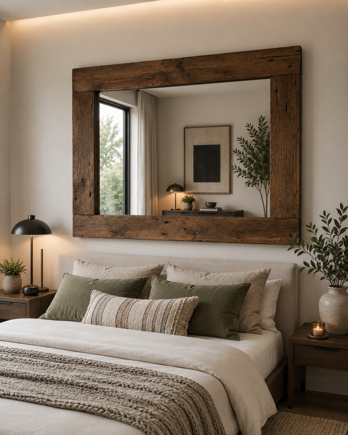 Reclaimed Wood Mirror